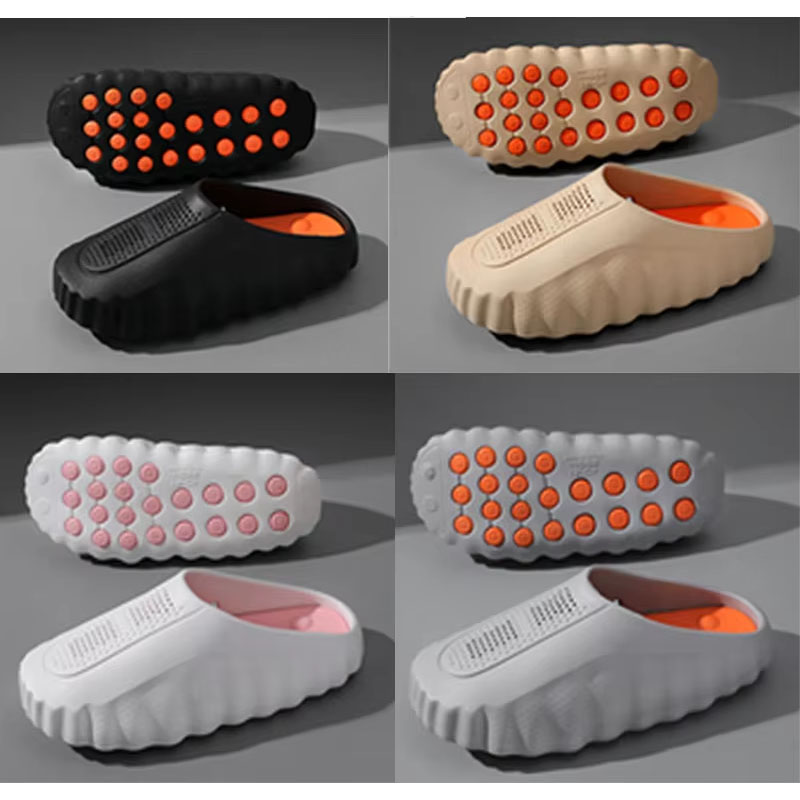 Men Shoes Red Tape - شباشب رجالية موديل 001 بتصميم أخضر