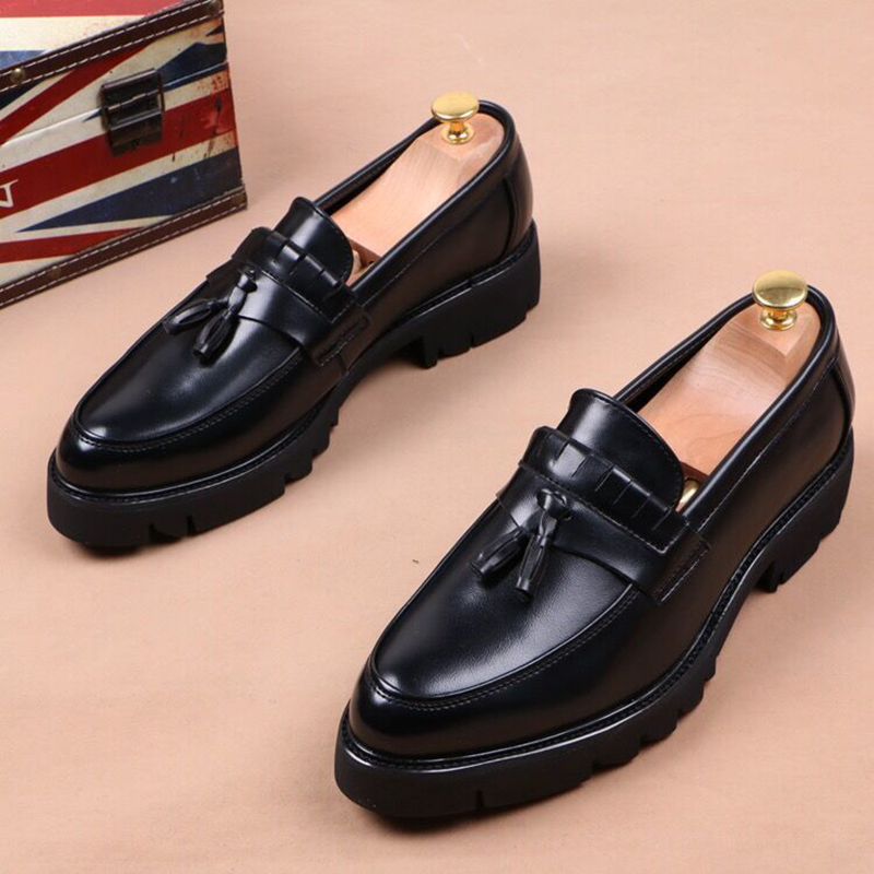 Men Shoes Prada - فستان رسمي للرجال على الطراز الكوري