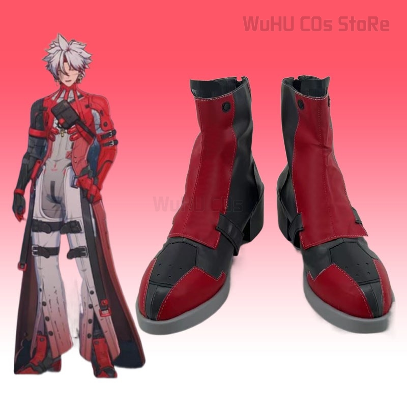 Men Shoes Japan - لعبة Wuthering Waves Scar Cosplay أحذية