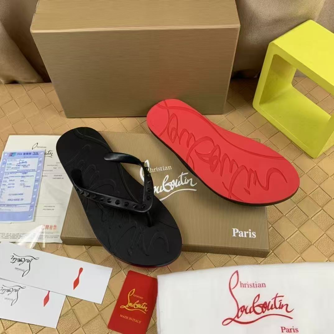 Men Shoes Red Tape - صندل رجالي جديد للصيف بنعل أحمر،