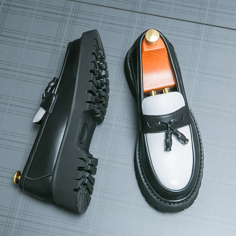 Men Shoes Prada - موضة شرابة المتسكعون الرجال حذاء كاجوال