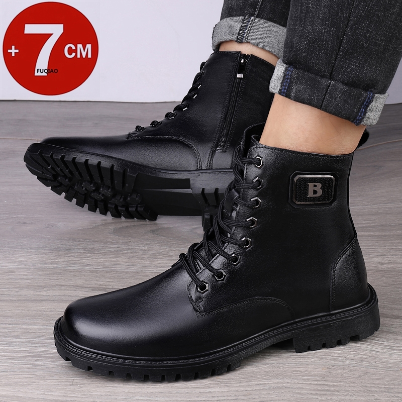الرجال جلد طبيعي مصعد الأحذية  - مراجعة Men'S Shoes Business Casual وسعره