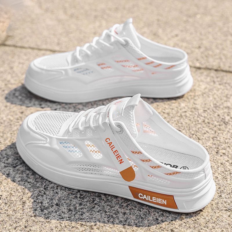 أحذية رجالية صيفية عصرية بنعل  - مراجعة Men'S Shoes Half Cut وسعره