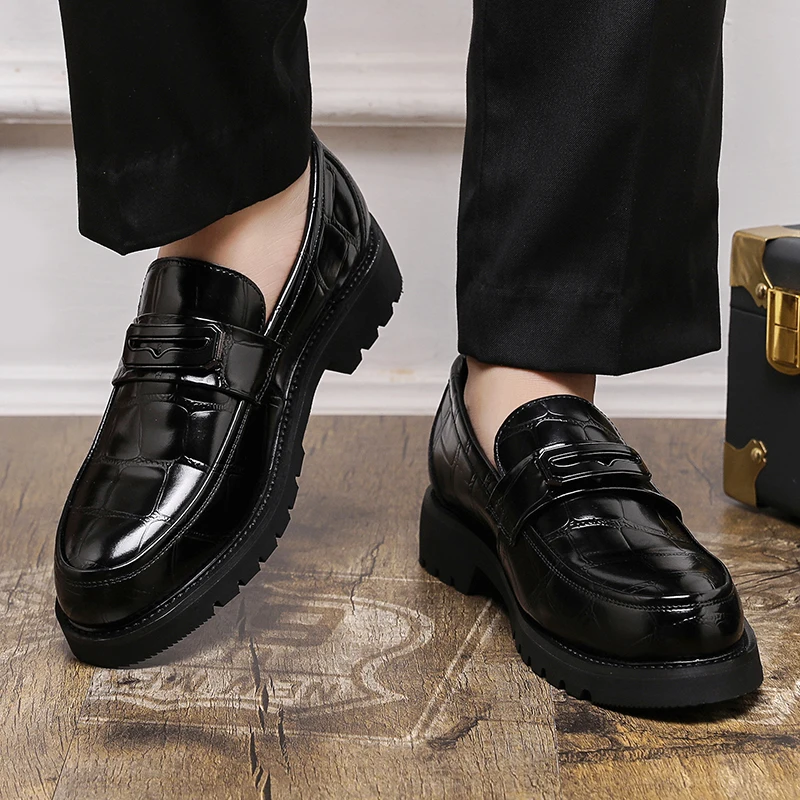 أحذية رجالية سميكة سوليد من ال - مراجعة Men Shoes Prada وسعره