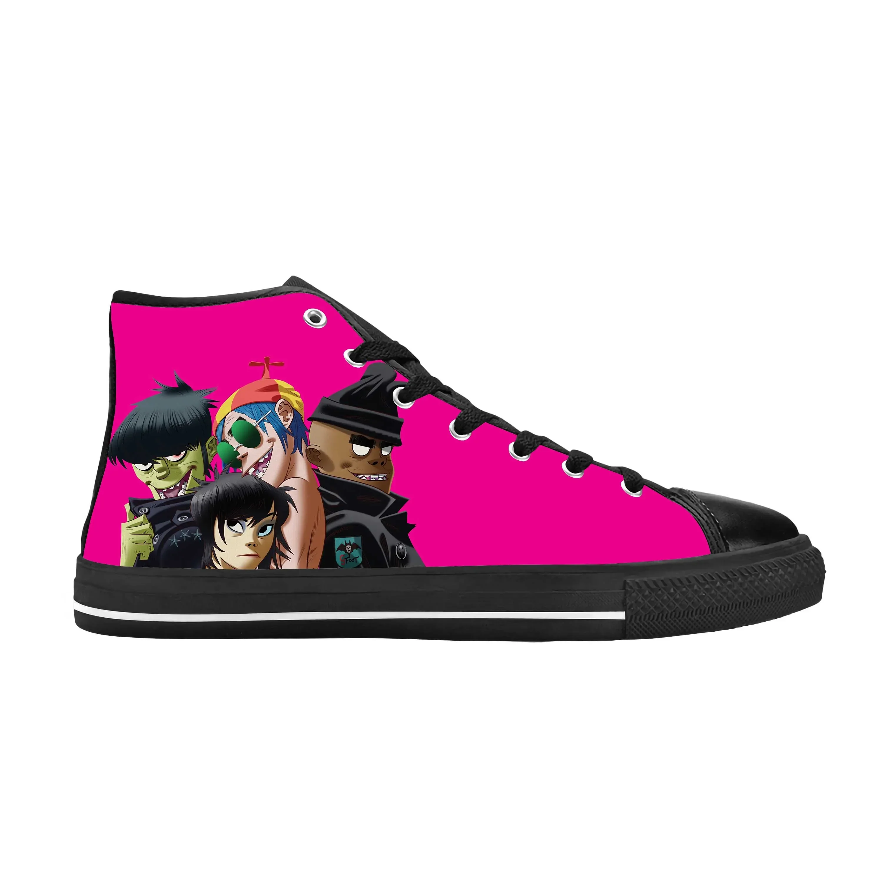 أحذية Gorillaz UK Rock Band Hi - مراجعة Men Shoes Uk وسعره