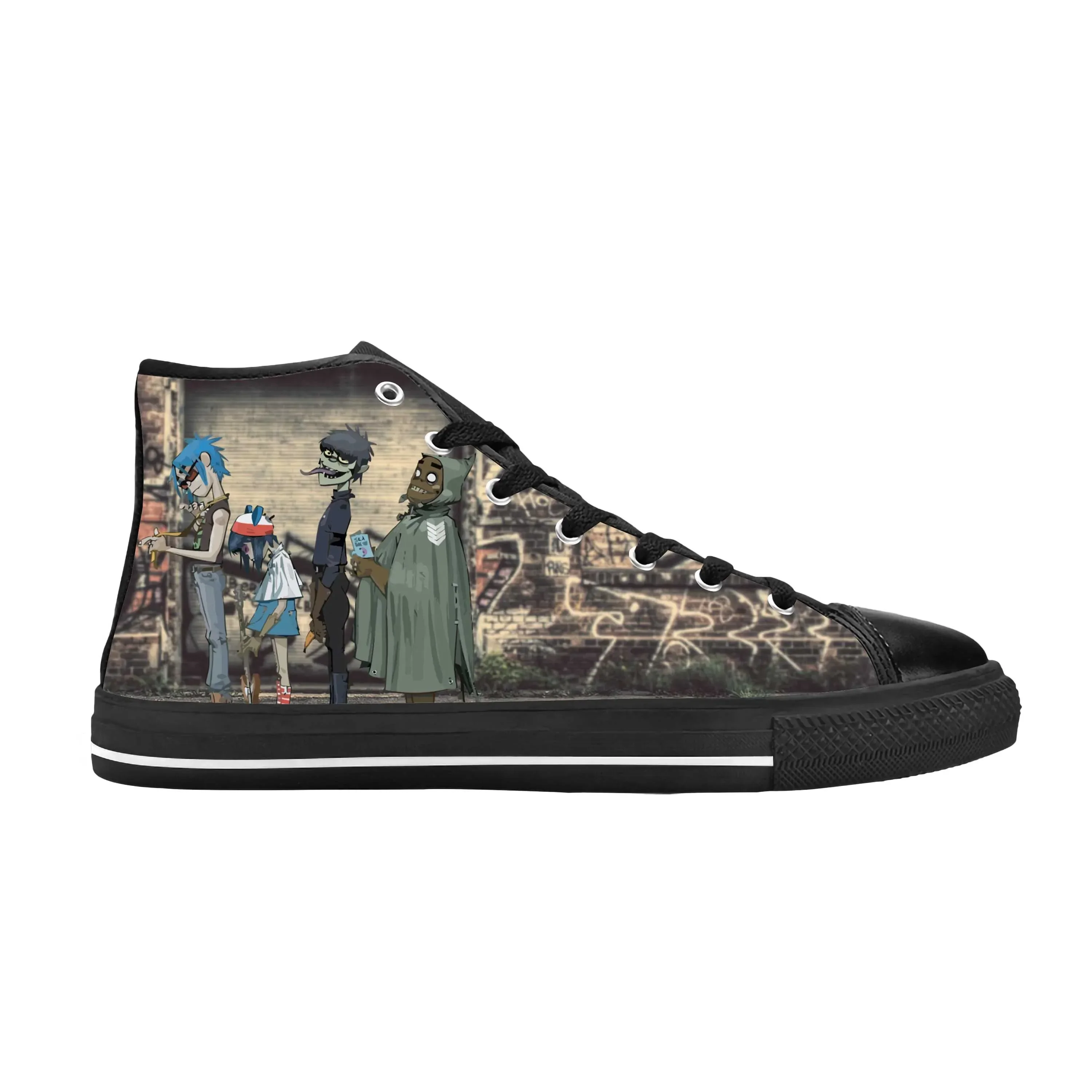 أحذية Gorillaz UK Rock Band Hi - مراجعة Men Shoes Uk وسعره