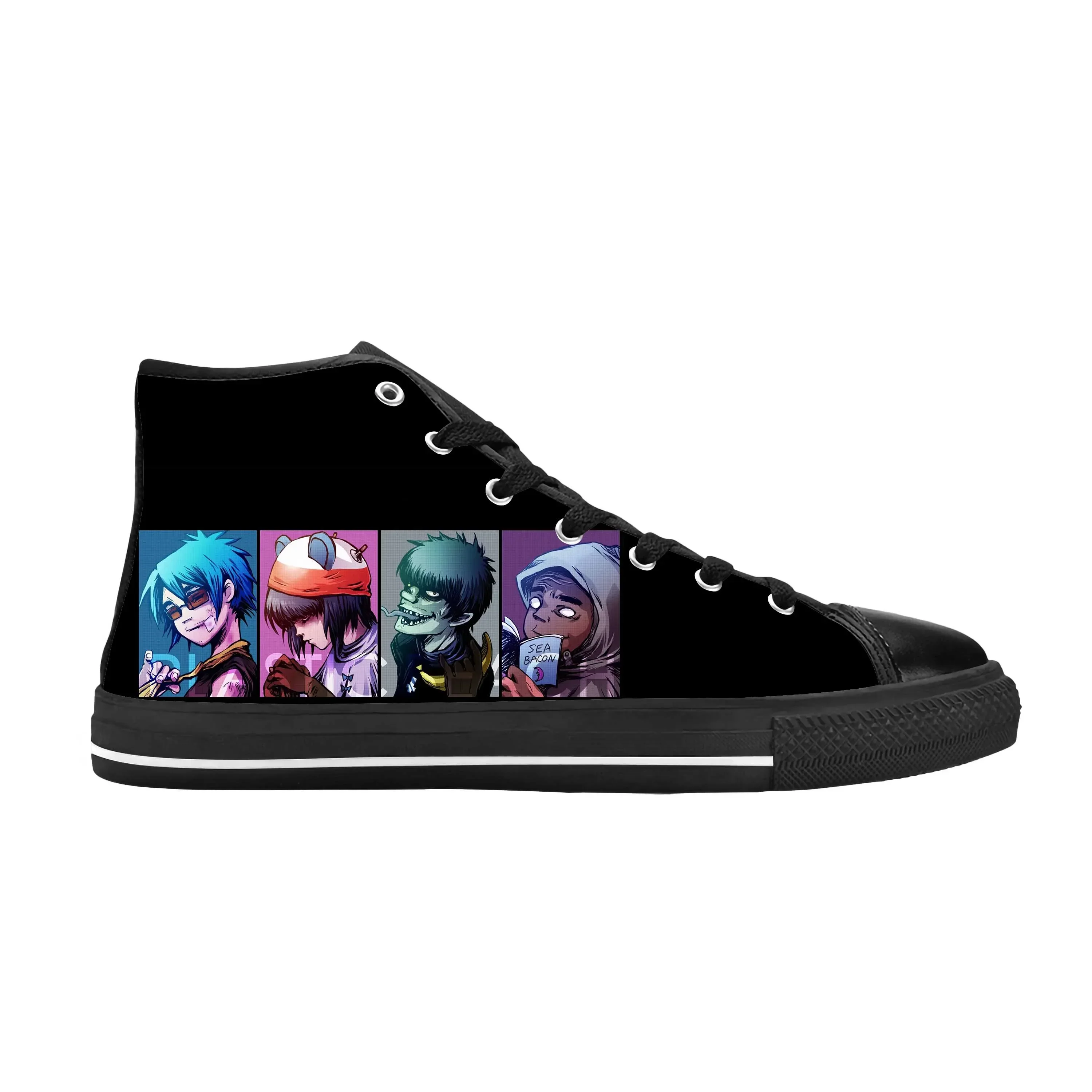 أحذية Gorillaz UK Rock Band Hi - مراجعة Men Shoes Uk وسعره