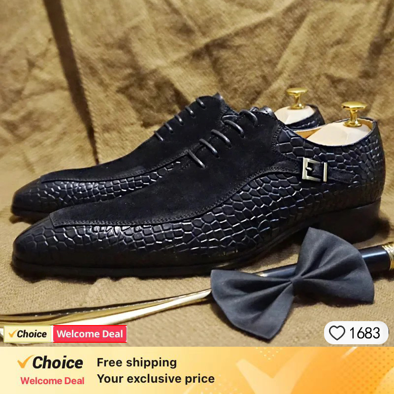 أحذية رجالية رسمية من الجلد لل - مراجعة Men Shoes Uk وسعره