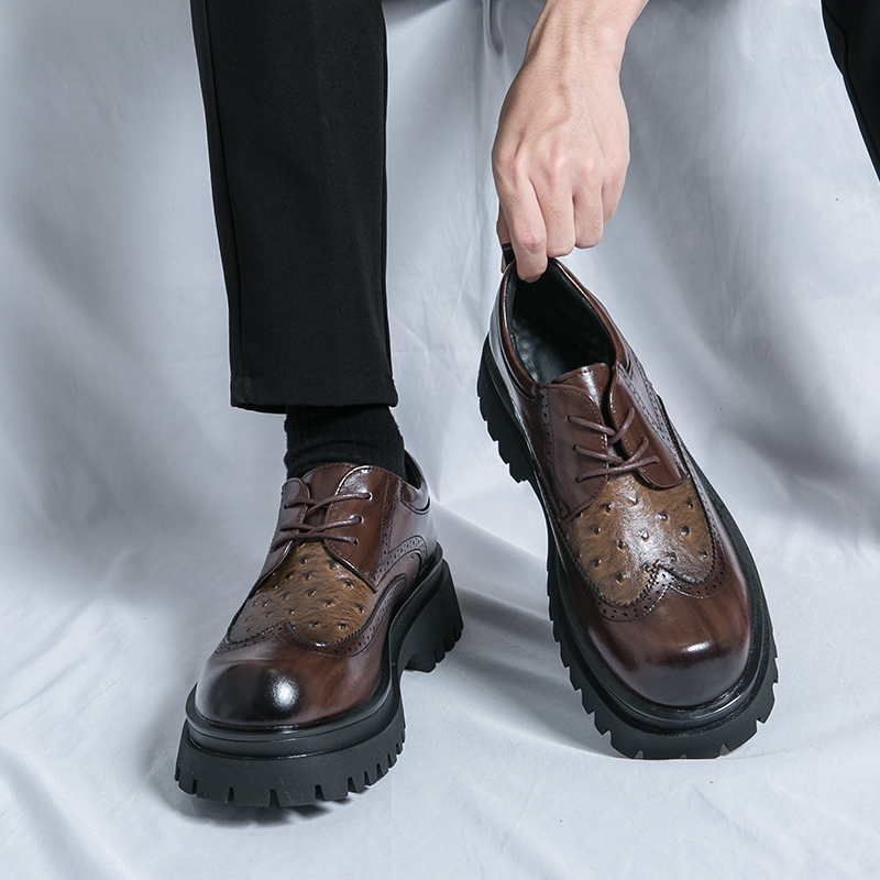 حذاء رجالي رسمي من الجلد اللام - مراجعة Men Shoes Prada وسعره