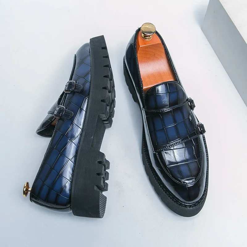 أحذية رجالية عصرية بنعل سميك و - مراجعة Men Shoes Prada وسعره