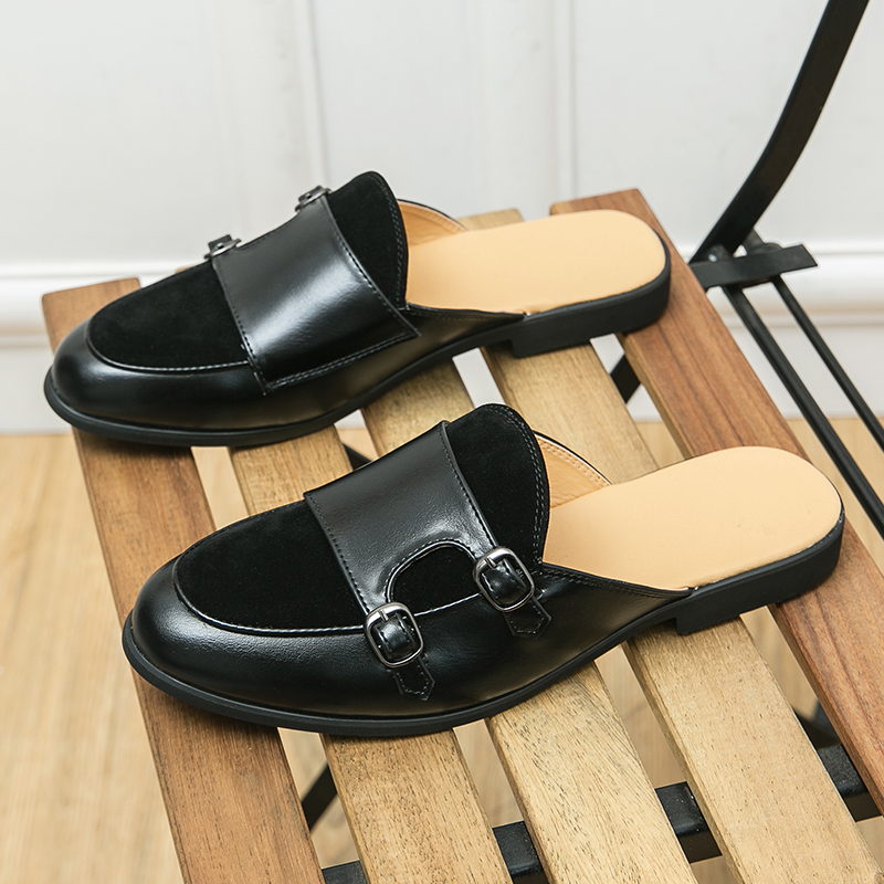 أحذية جلدية رجالية أنيقة نصف ك - مراجعة Men'S Shoes Business Casual وسعره