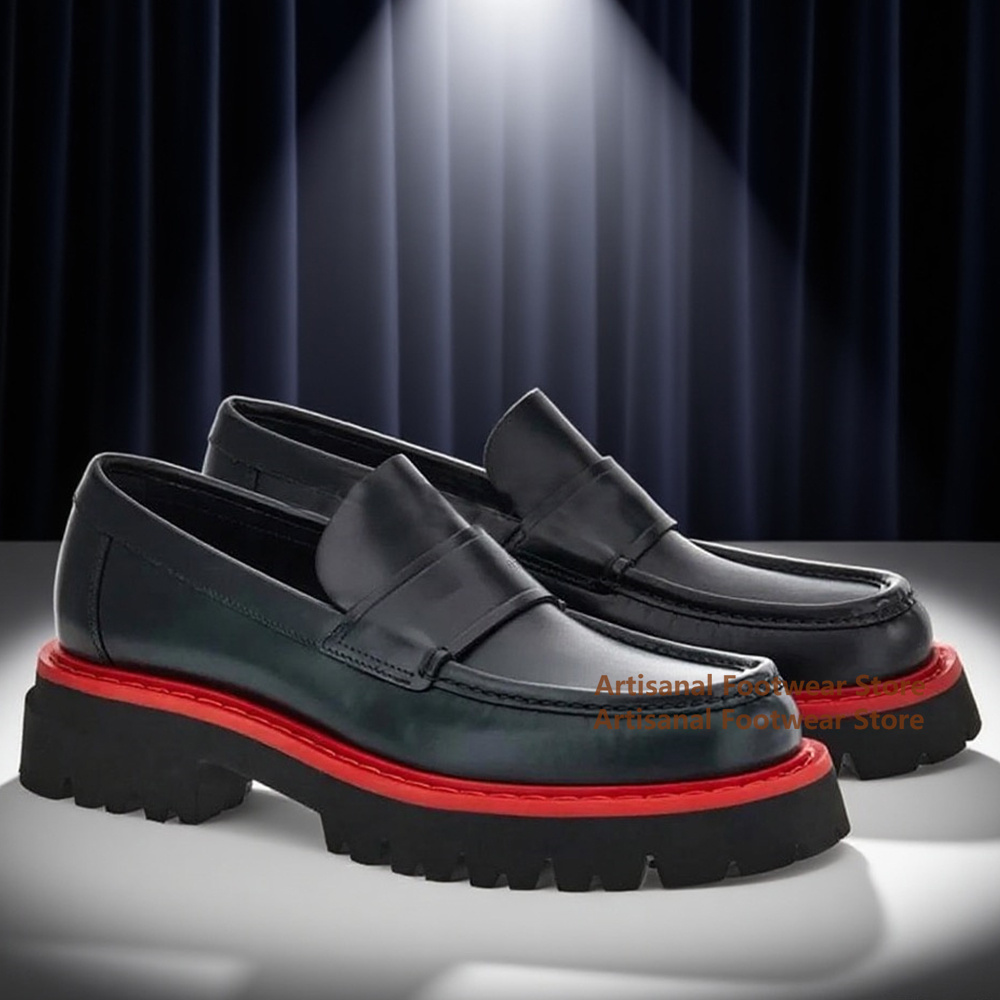 سميكة سوليد المتسكعون للرجال ج - مراجعة Men Shoes Prada وسعره