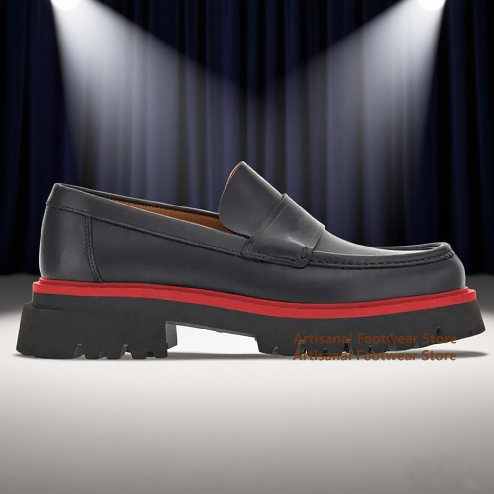 سميكة سوليد المتسكعون للرجال ج - مراجعة Men Shoes Prada وسعره