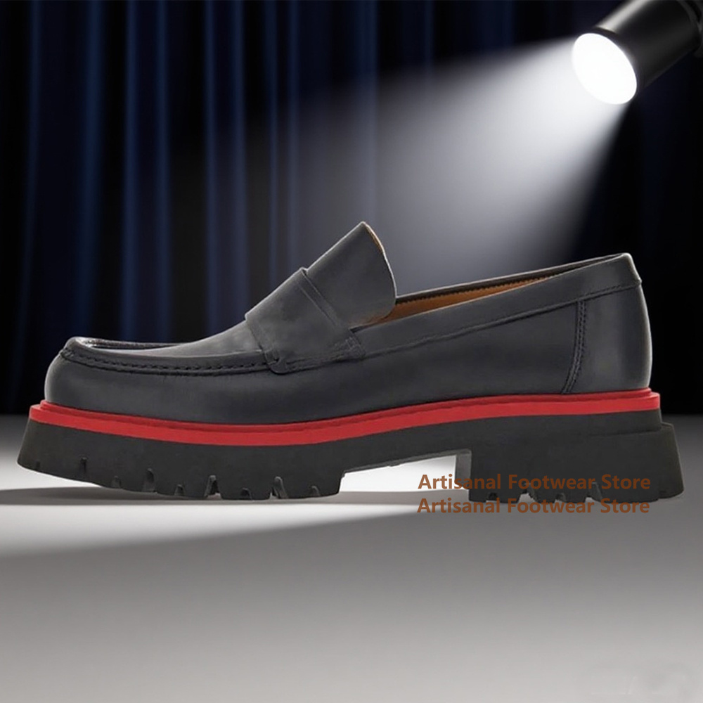 سميكة سوليد المتسكعون للرجال ج - مراجعة Men Shoes Prada وسعره