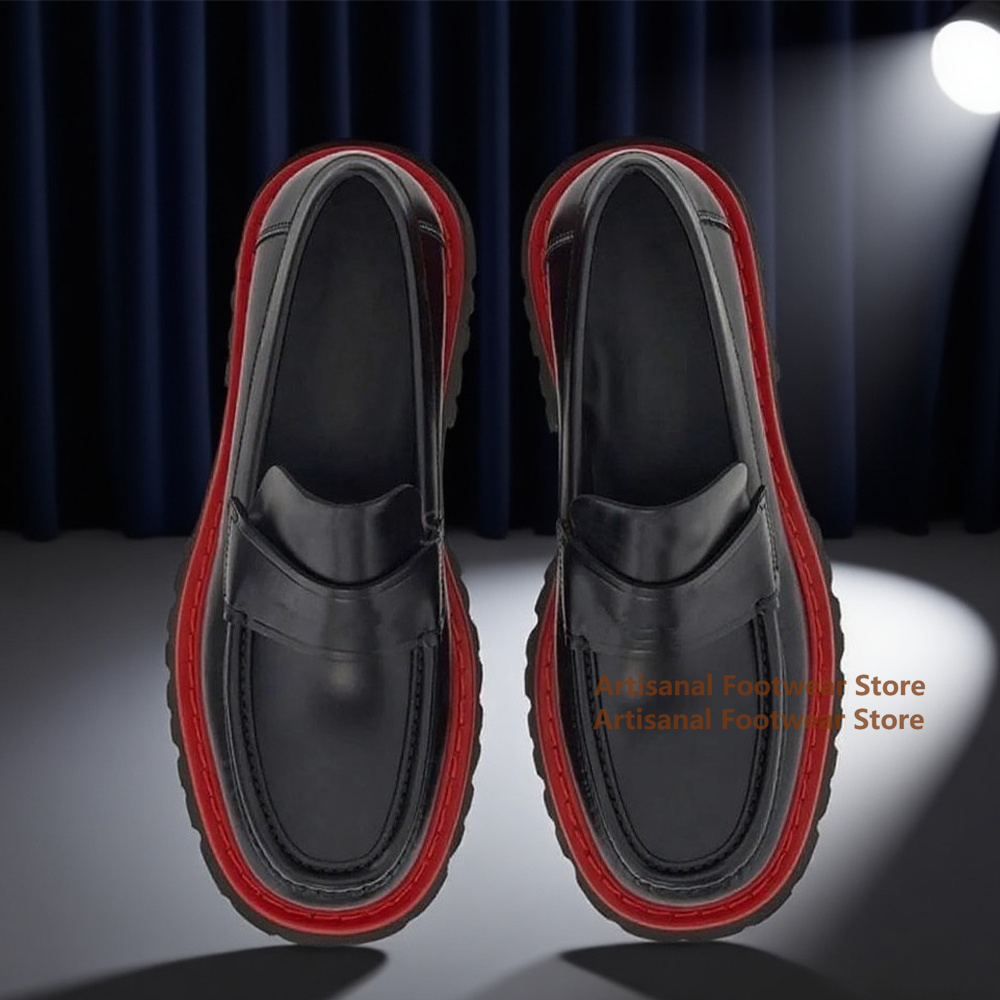 سميكة سوليد المتسكعون للرجال ج - مراجعة Men Shoes Prada وسعره