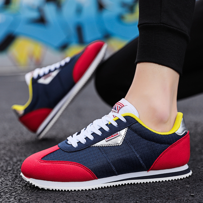 أزرق أحمر أحذية رياضية خفيفة ا - مراجعة Men'S Shoes Half Cut وسعره
