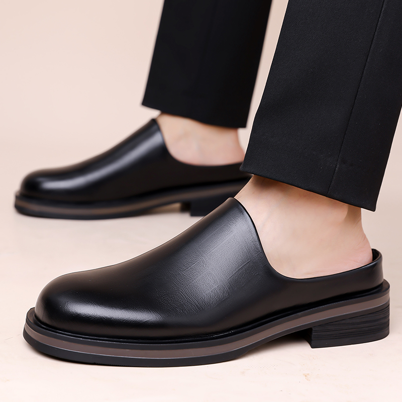 أحذية رجالية نصفية بدون كعب، أ - مراجعة Men Shoes Marks وسعره