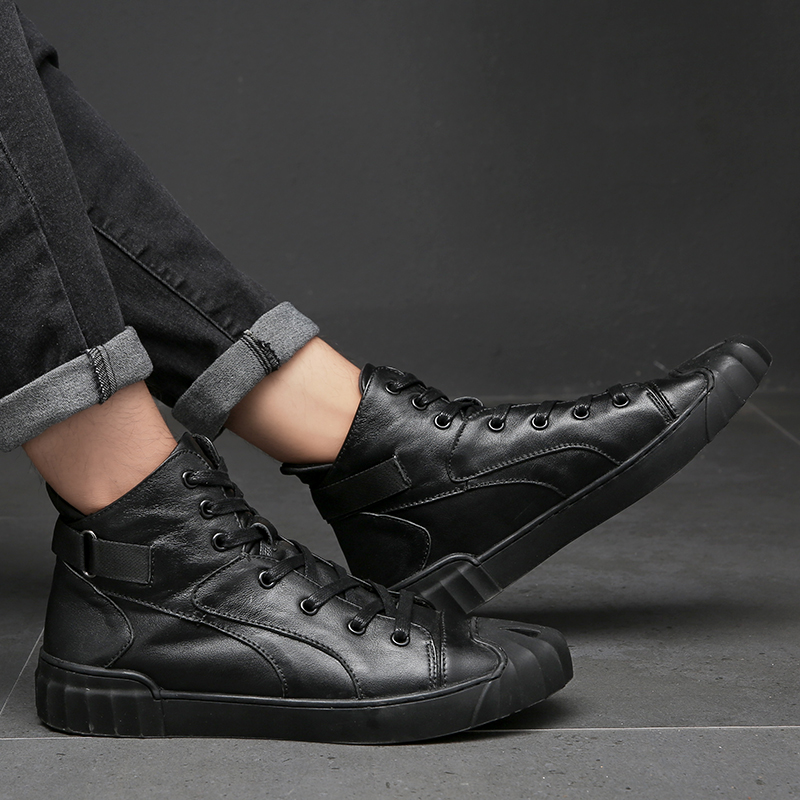 أحذية رجالية كاجوال من الجلد ا - مراجعة Men'S Shoes Business Casual وسعره