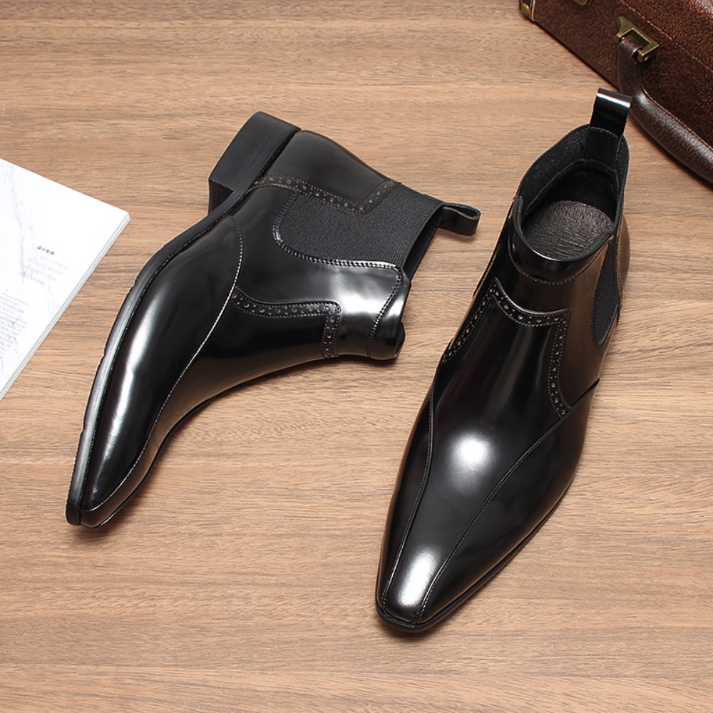 أحذية رجالية فاخرة من الجلد ال - مراجعة Men'S Shoes Business Casual وسعره