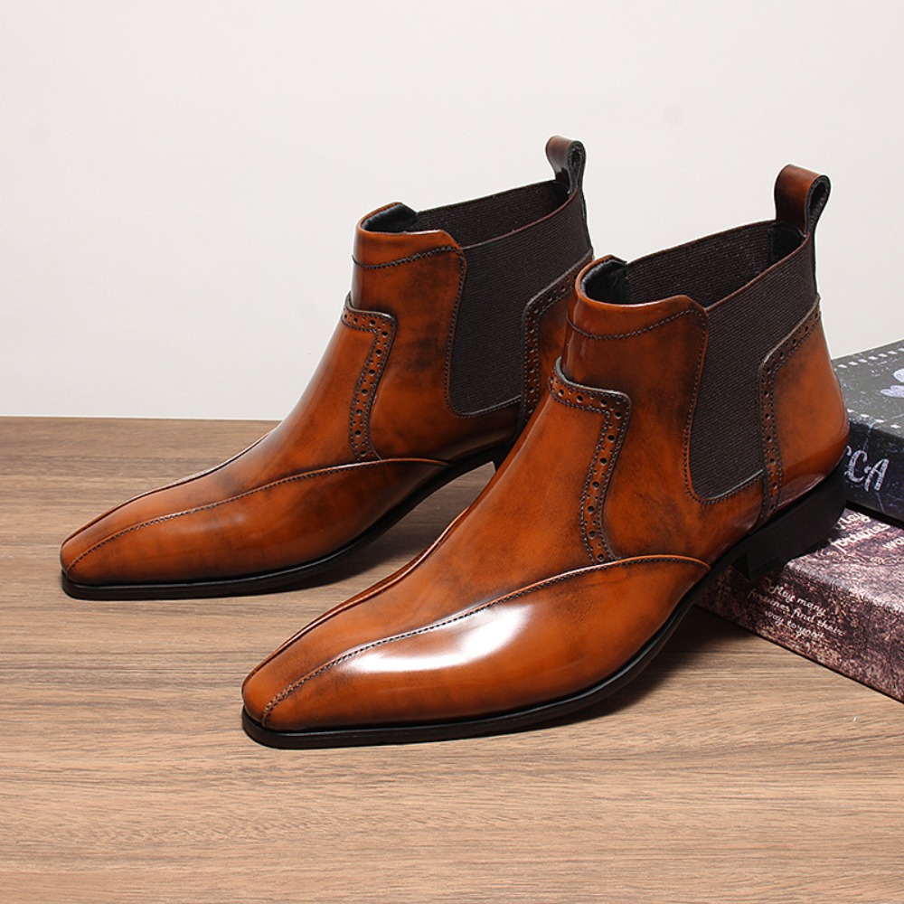 أحذية رجالية فاخرة من الجلد ال - مراجعة Men'S Shoes Business Casual وسعره
