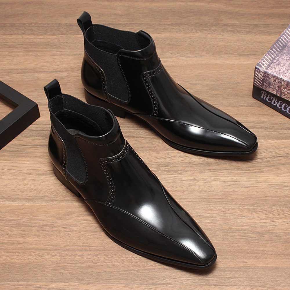 أحذية رجالية فاخرة من الجلد ال - مراجعة Men'S Shoes Business Casual وسعره