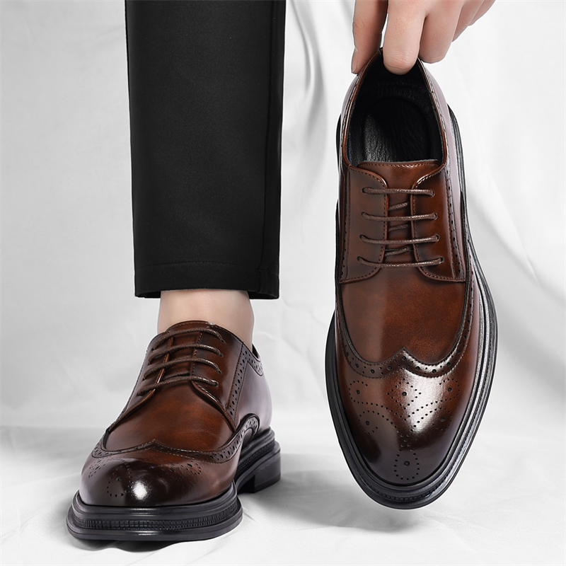 أحذية جلدية رجالية أنيقة ومريح - مراجعة Men Shoes Uk وسعره