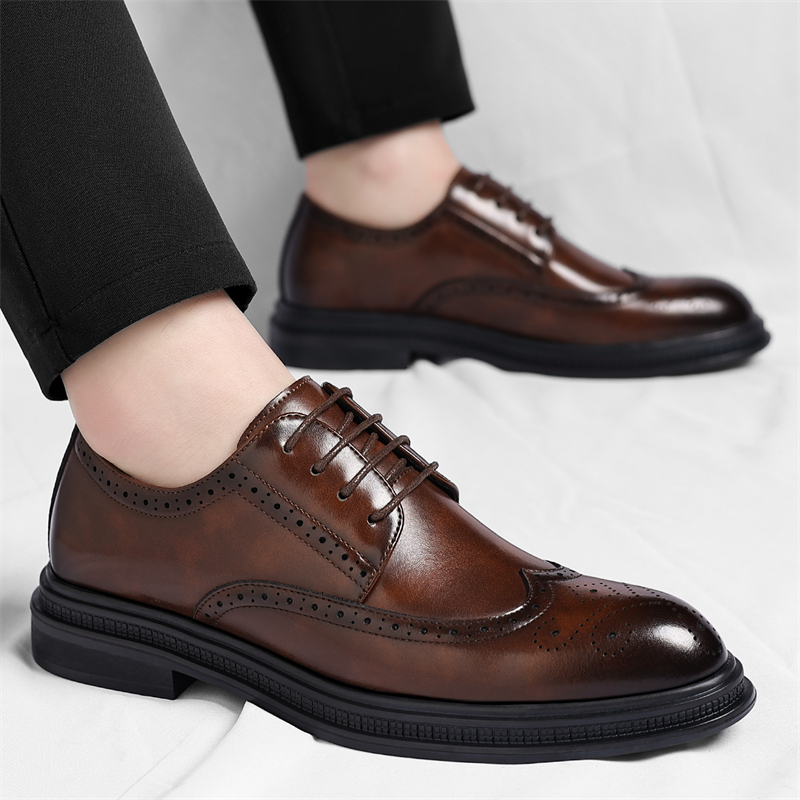 أحذية جلدية رجالية أنيقة ومريح - مراجعة Men Shoes Uk وسعره