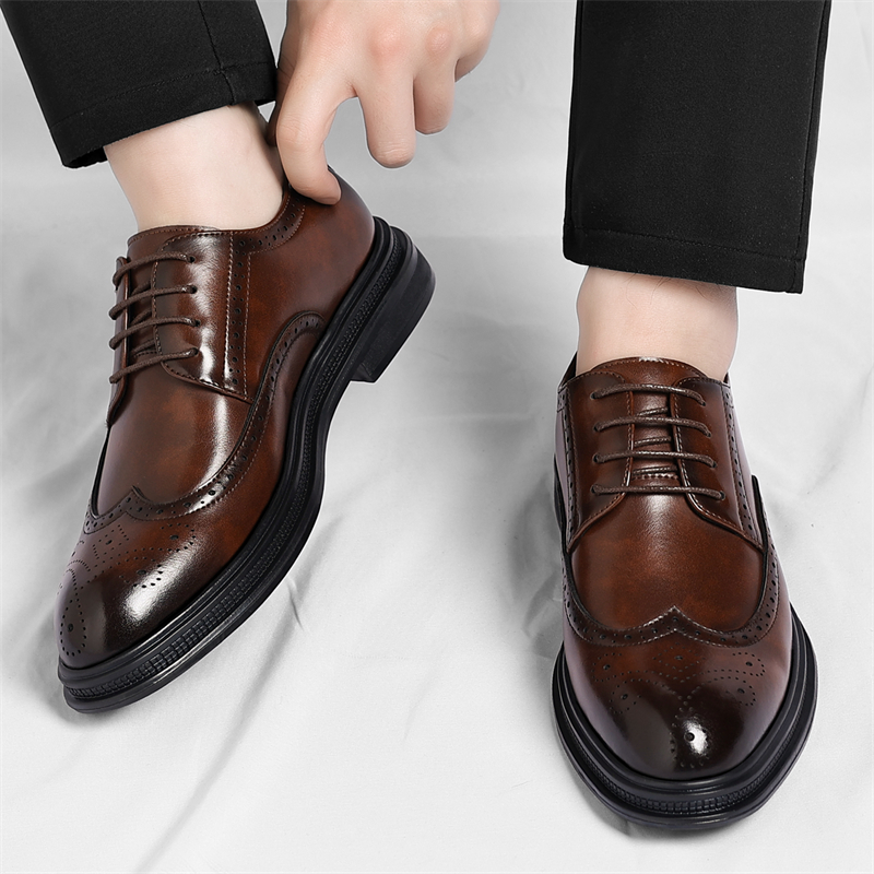 أحذية جلدية رجالية أنيقة ومريح - مراجعة Men Shoes Uk وسعره