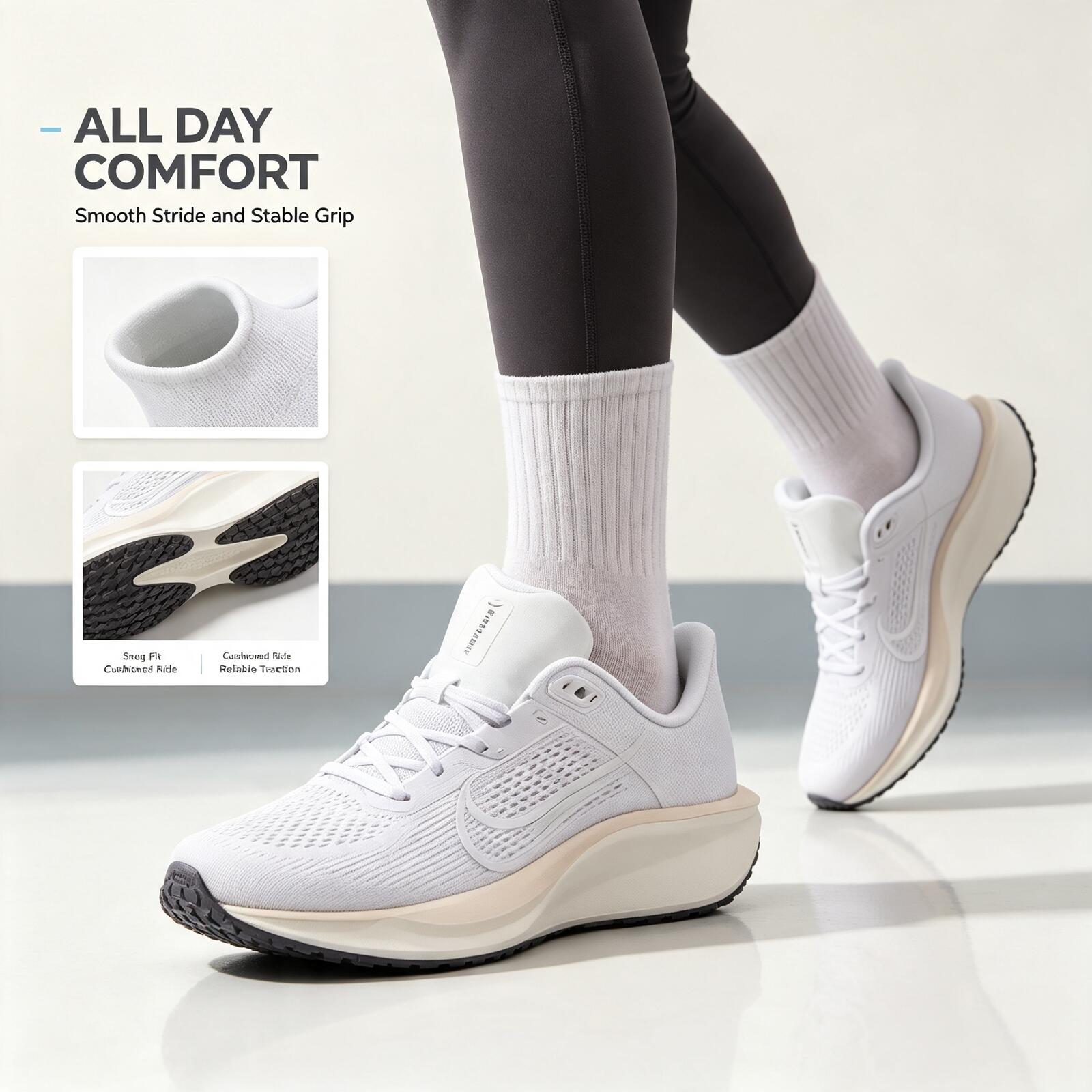 أحذية نايك الرياضية البيضاء لل - مراجعة Men Shoes Size Nike وسعره